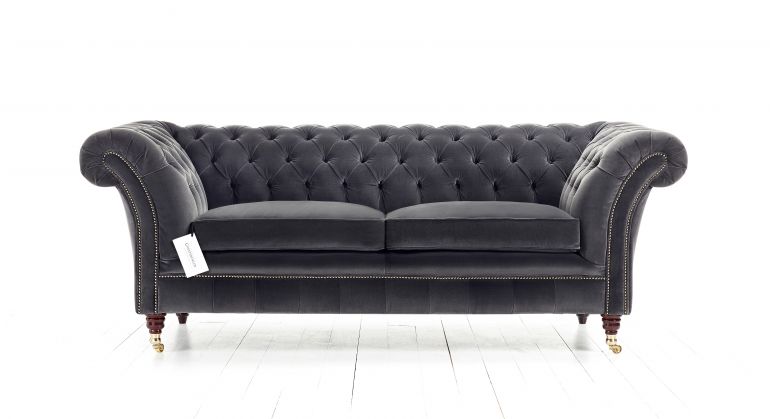 Chesterfield Классический диван с текстильной обивкой